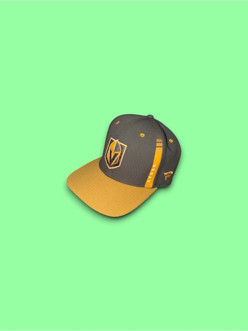Las Vegas Golden Knights Fanatics Flex Pro NHL Hockey Baseball SnapBack Cap Grey